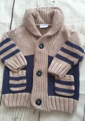 0-3 Months Knitted Cardigan