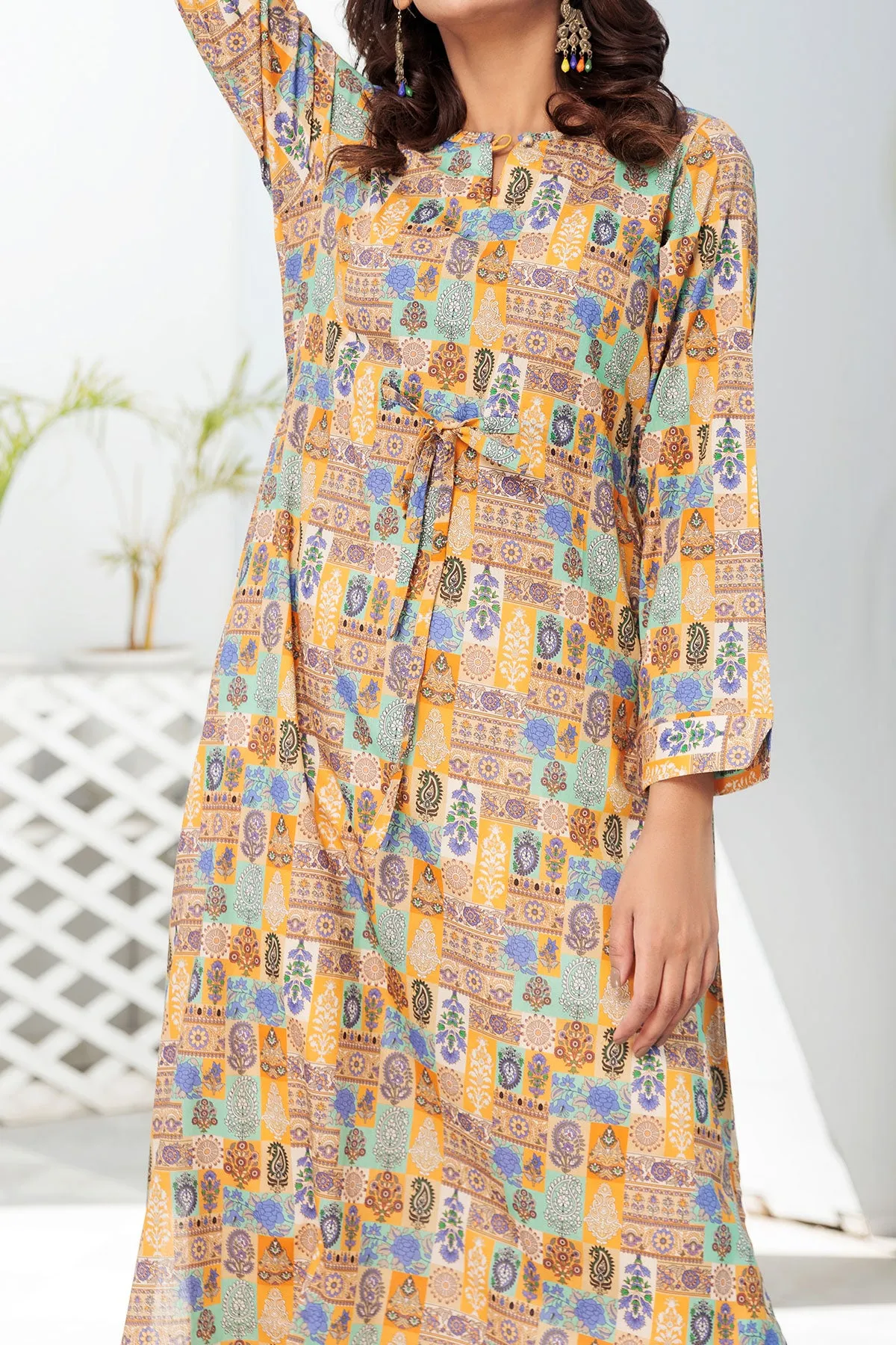 1 PIECE DIGITAL PRINT KURTI | DPCK-141