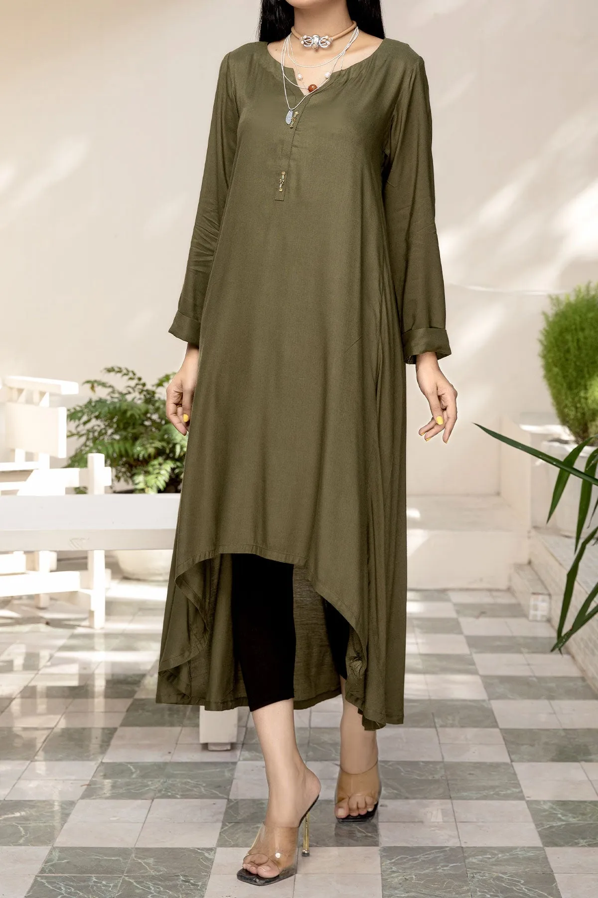 1PIECE LINEN KURTA | LELK-26