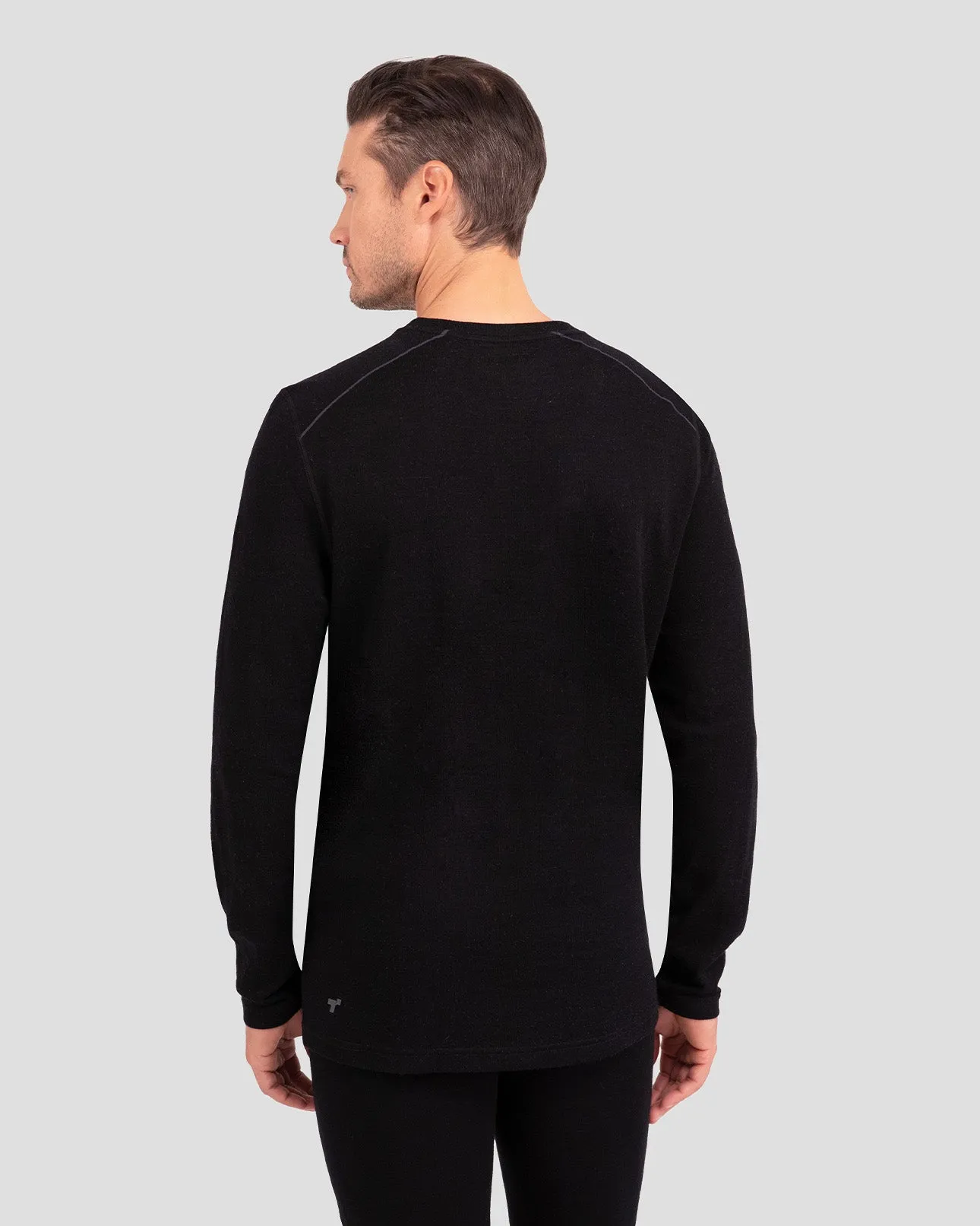 2.0 Men's Midweight Ultra Merino Wool Baselayer Crew Top