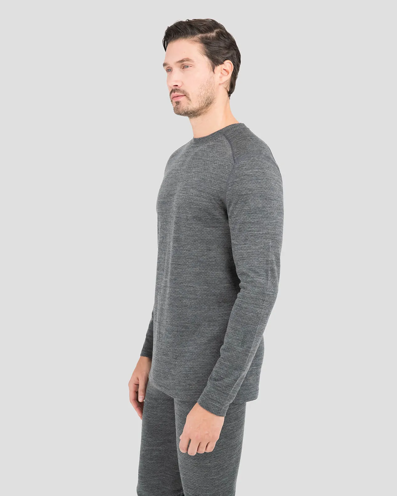 2.0 Men's Midweight Ultra Merino Wool Baselayer Crew Top