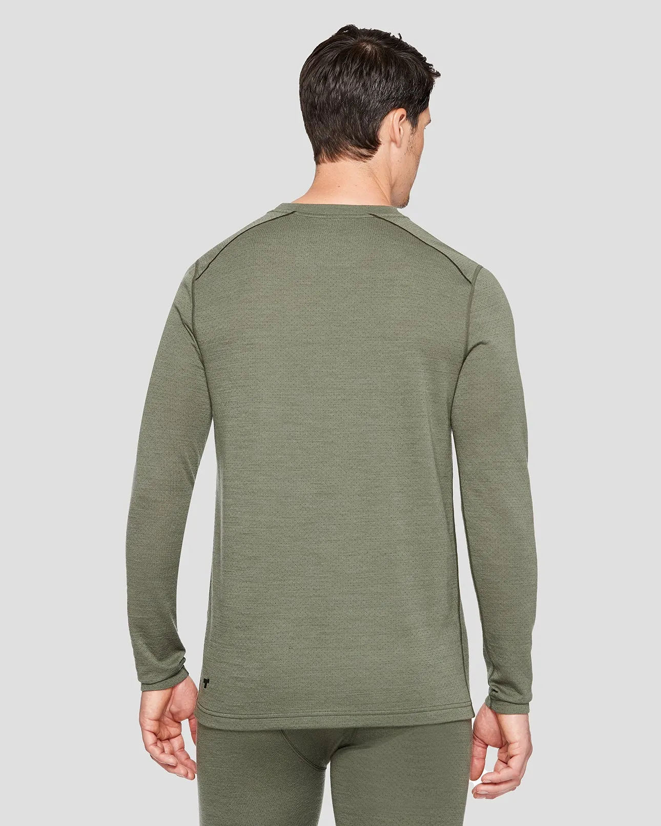 2.0 Men's Midweight Ultra Merino Wool Baselayer Crew Top