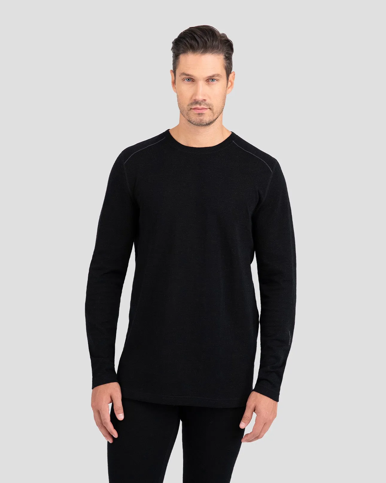 2.0 Men's Midweight Ultra Merino Wool Baselayer Crew Top