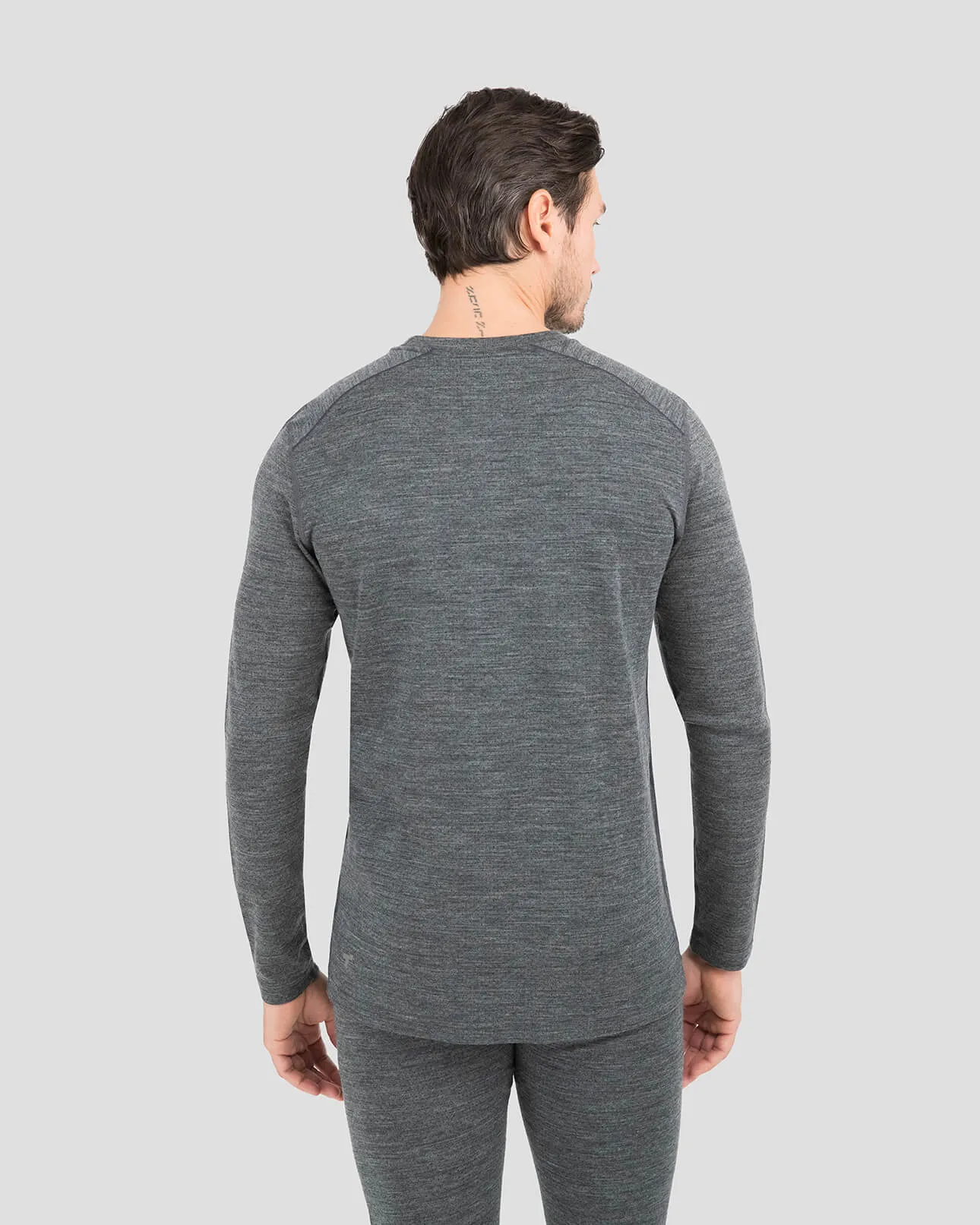 2.0 Men's Midweight Ultra Merino Wool Baselayer Crew Top