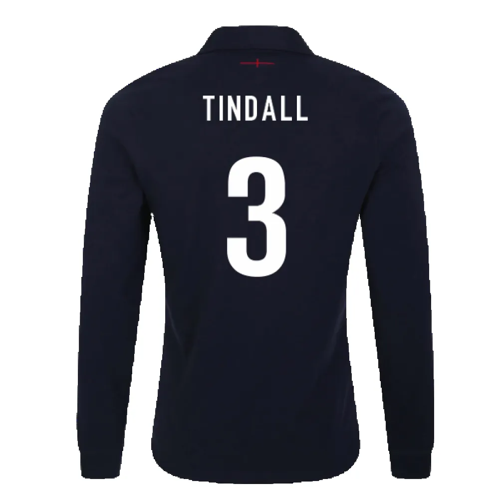 2023-2024 England Rugby Alternate LS Classic Jersey (Kids) (Tindall 3)