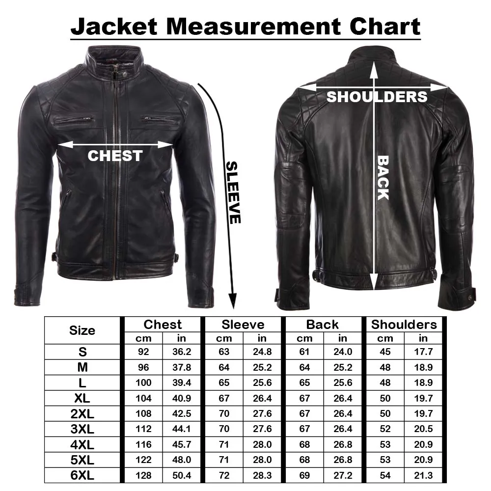 44T9 Men's Biker Jacket - Pepsi