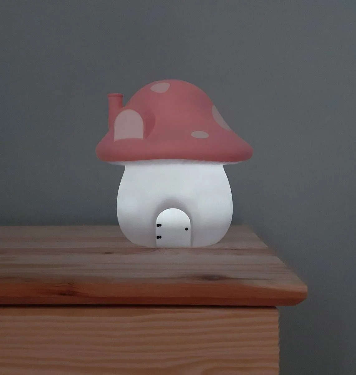 A Little Lovely Company - Mushroom House Night Light