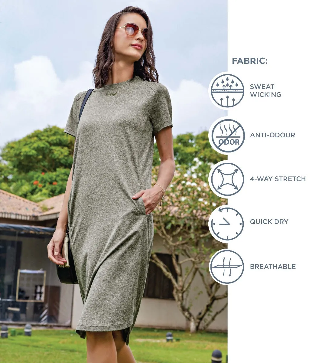 Active Dress| Dry Fit Active Dress