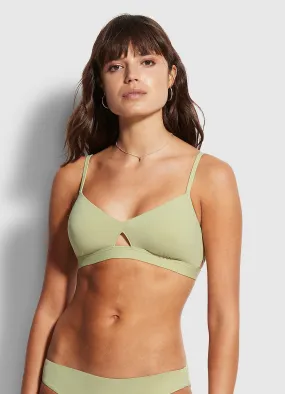 Active Hybrid Bralette - Pear