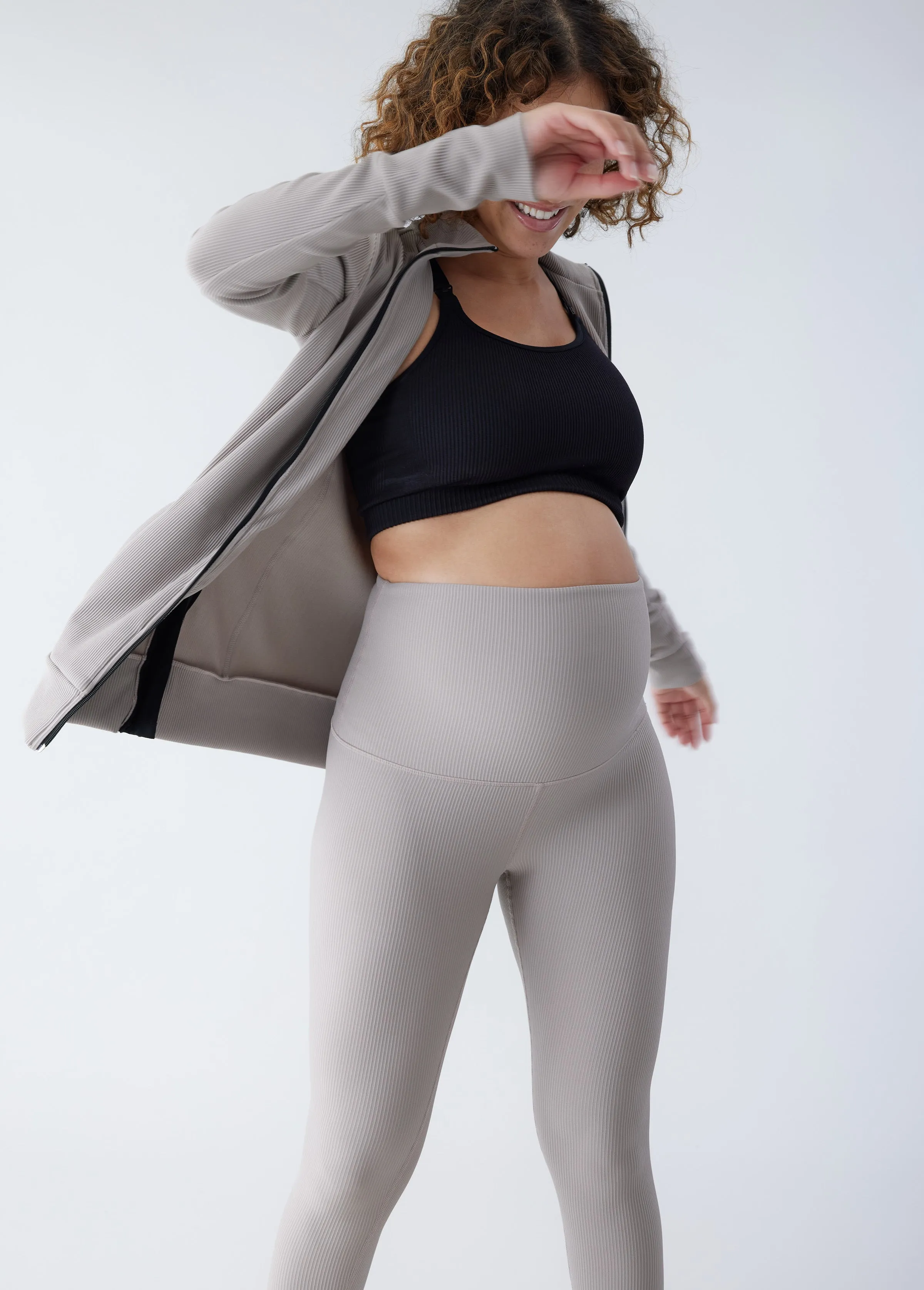 Active Rib Maternity Legging