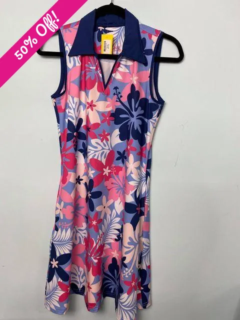 Active Wear Dress - Hibiscus