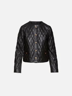 Amy Quilted Leather Jacket