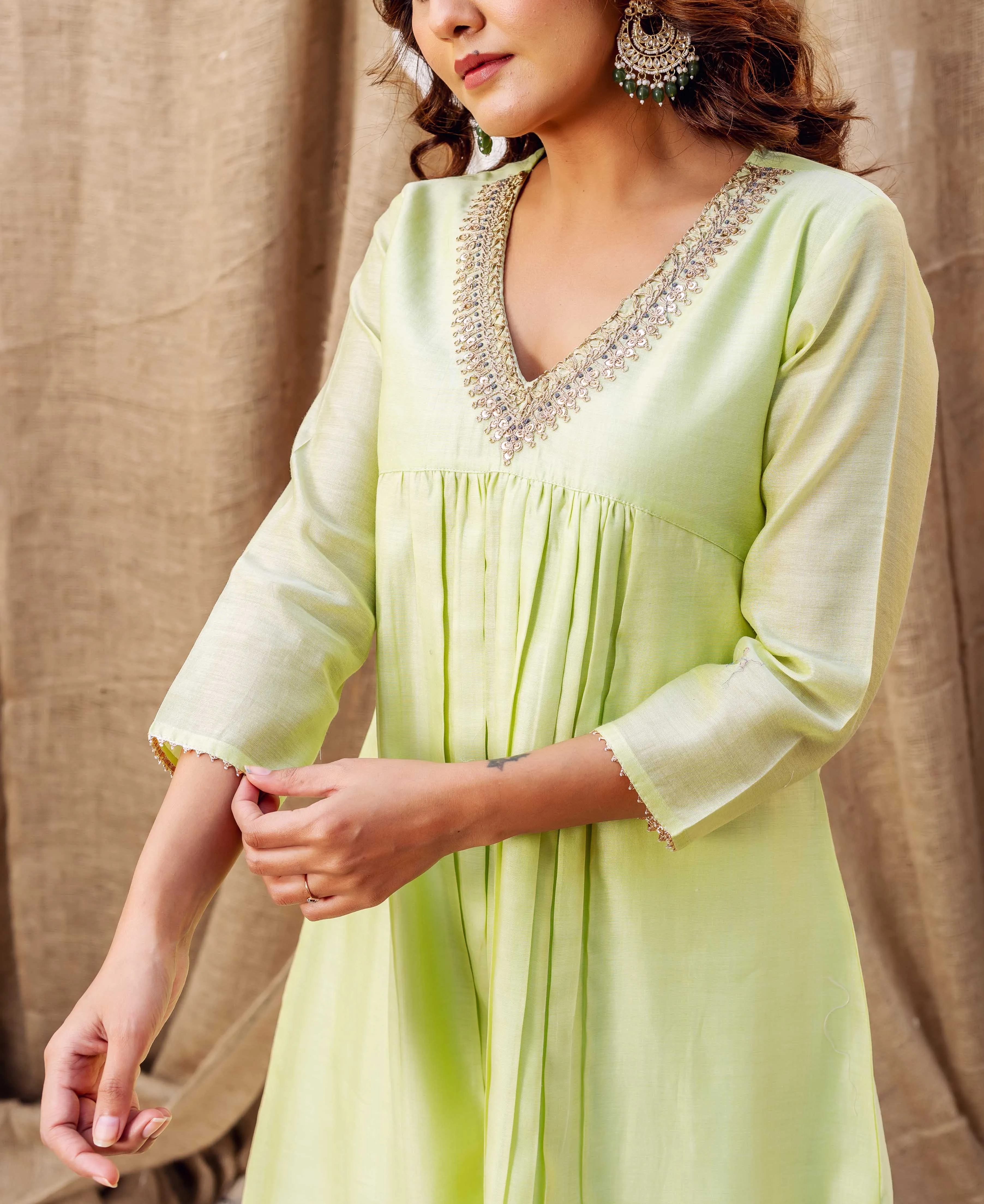 Ayesha Embroidered Kurta