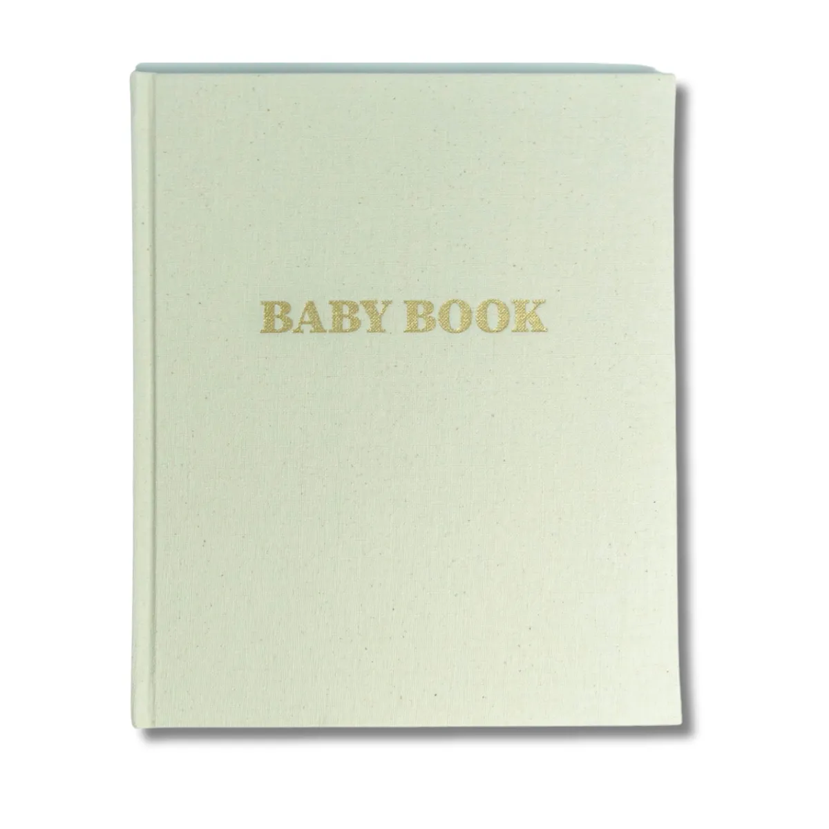 Baby Book Clothbound Journal - Oat