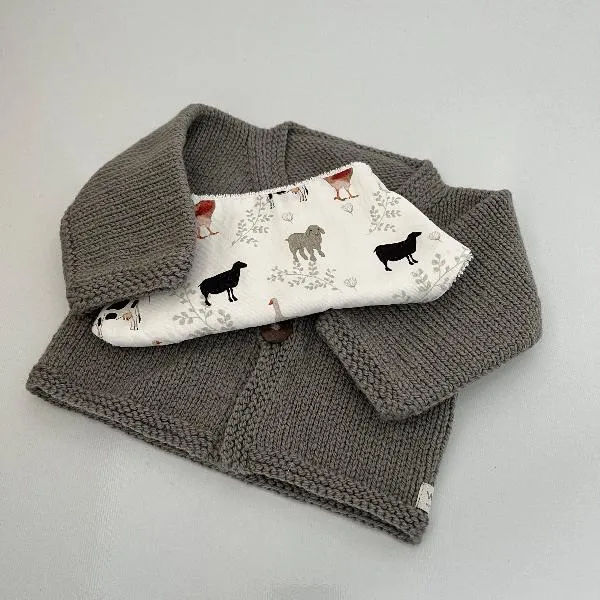 Baby Cardigan and Beanie Set