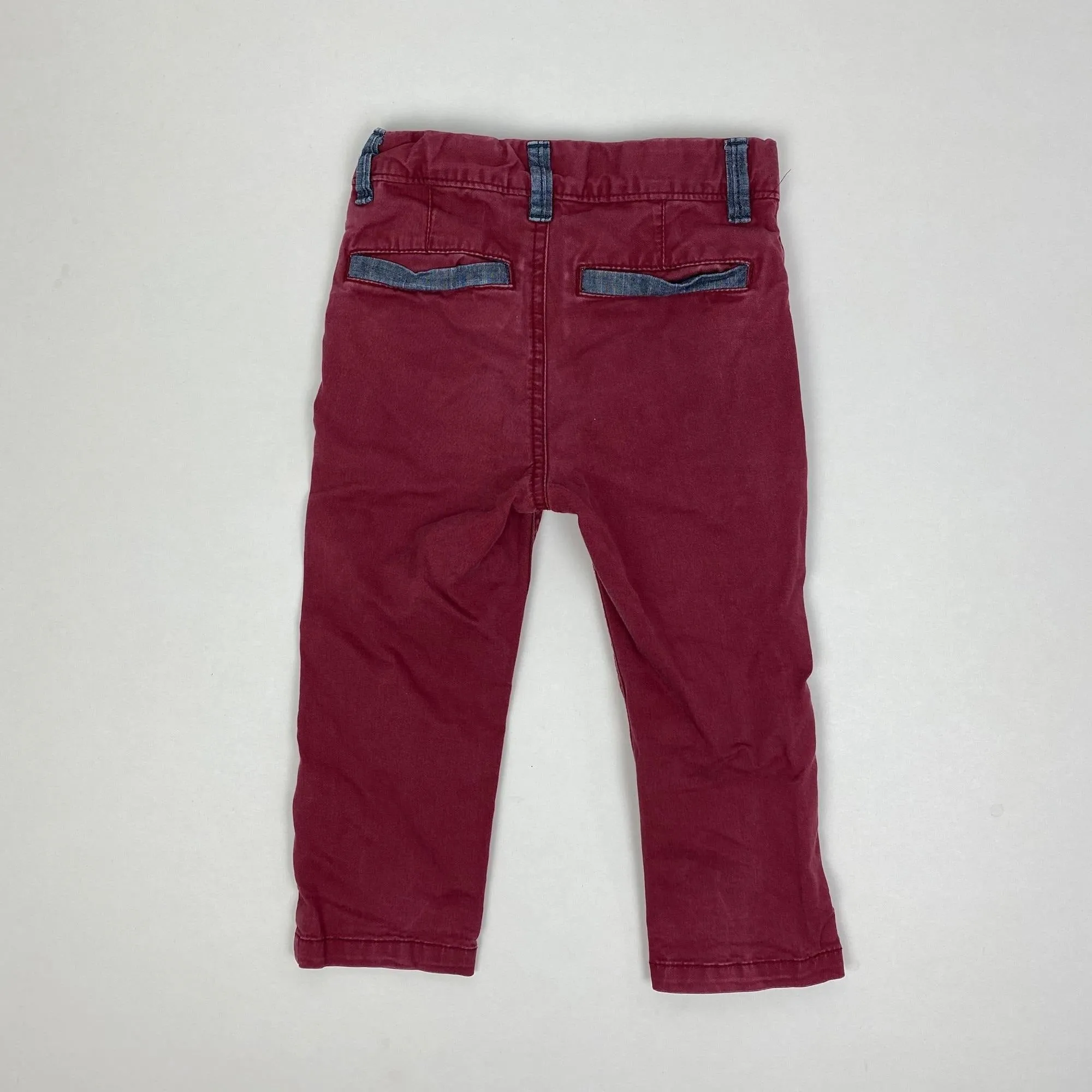 Baby Gap Boys Burgundy Red Khaki Pants 2T