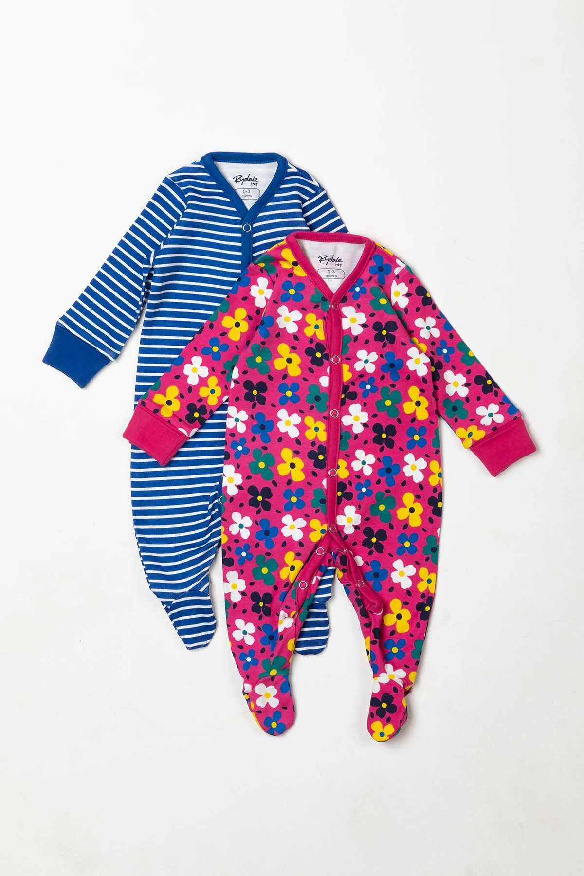 Baby Sleepsuits (2 Pack)