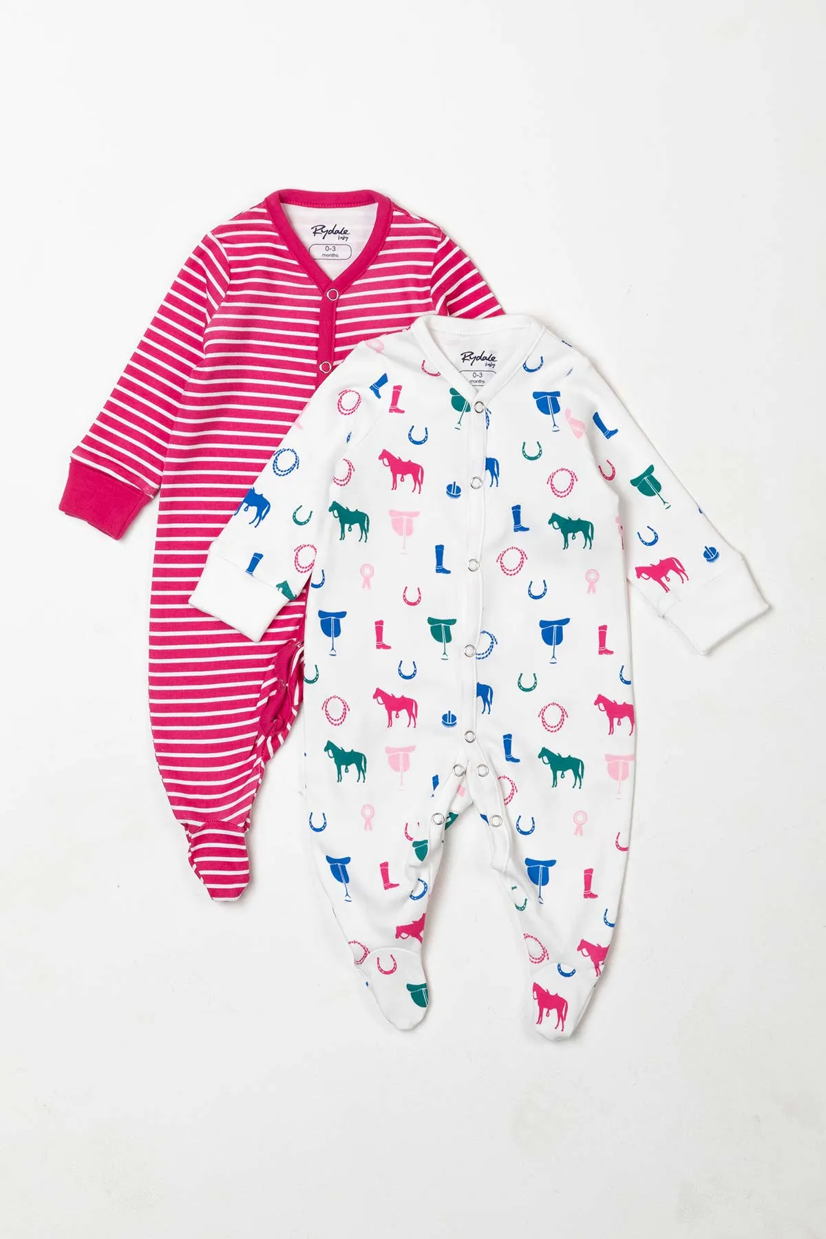 Baby Sleepsuits (2 Pack)