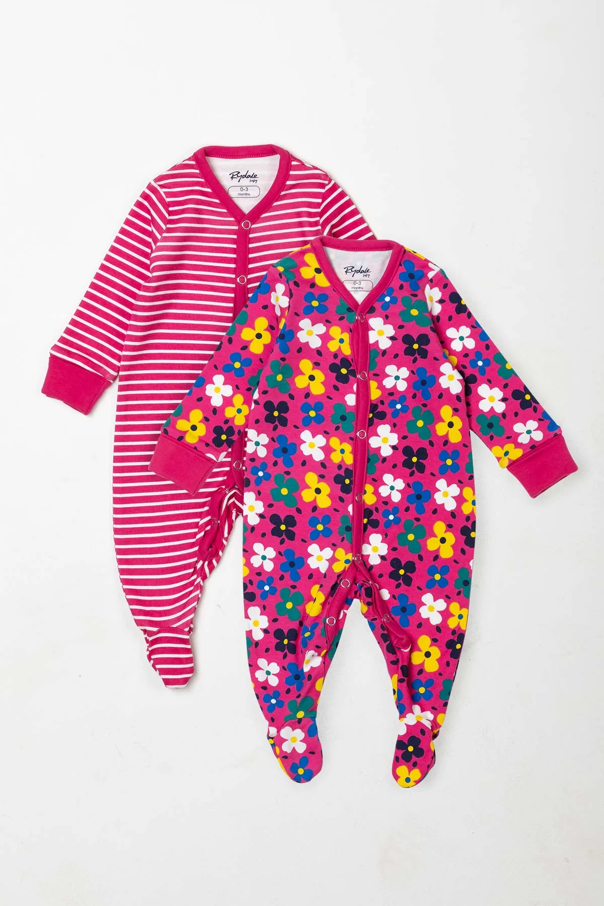 Baby Sleepsuits (2 Pack)