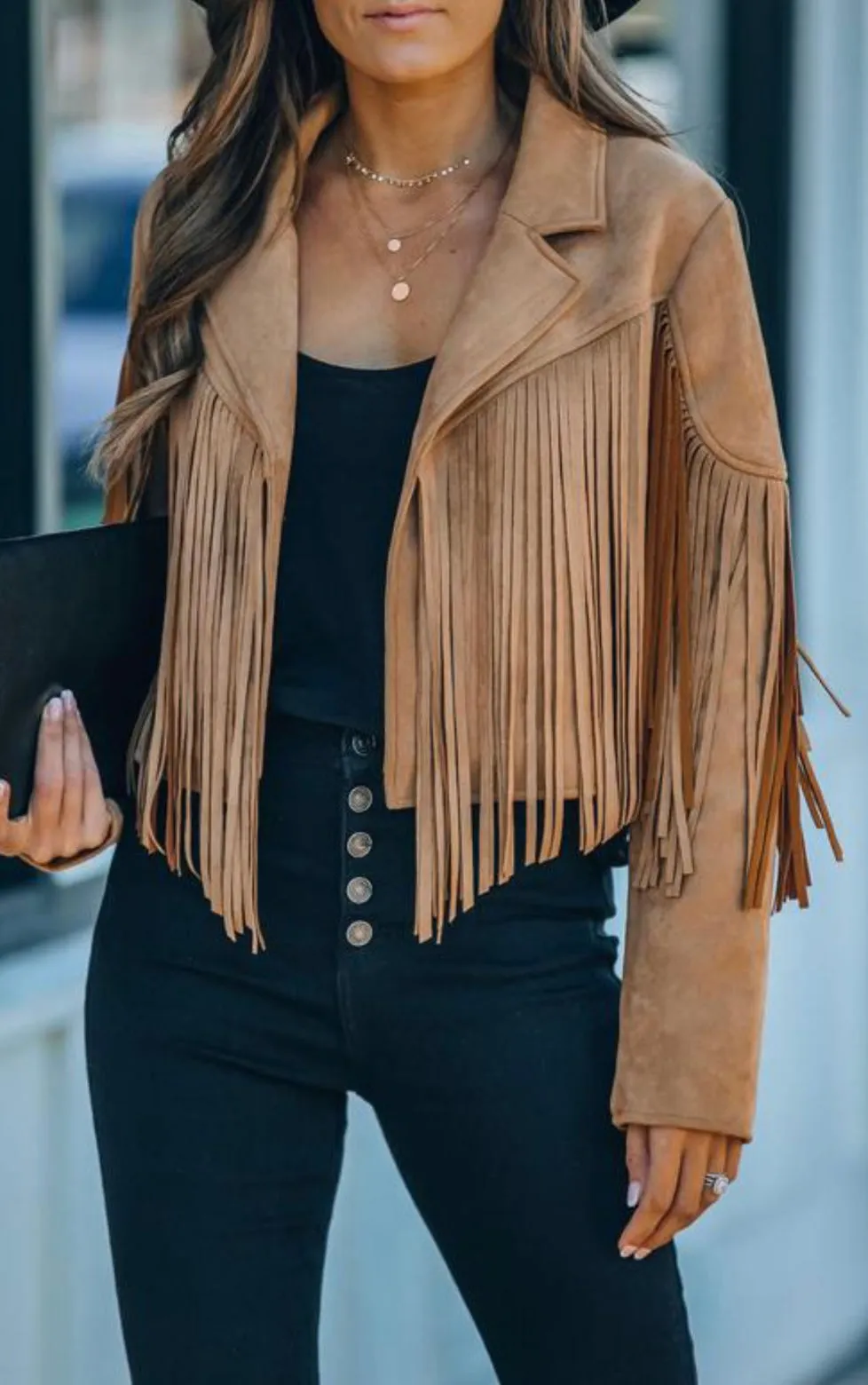 Baby’s Alright Moto Jacket - Light or Tan Suede