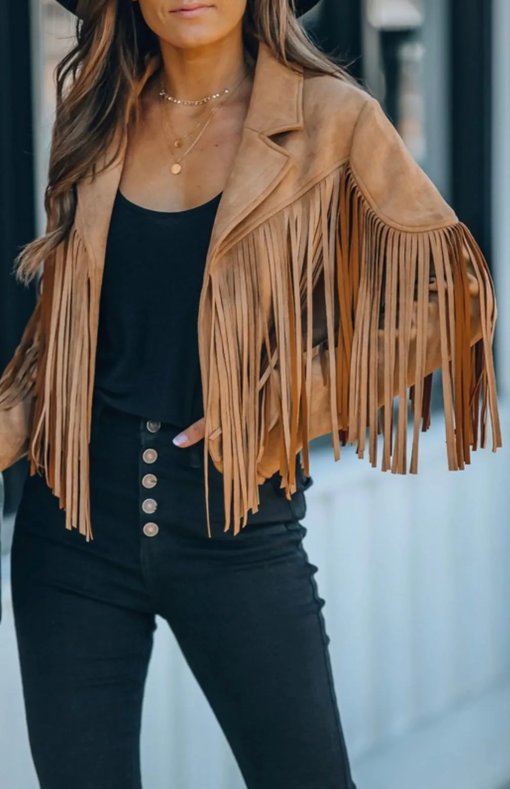 Baby’s Alright Moto Jacket - Light or Tan Suede