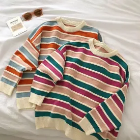 Barker Striped Sweatshirt