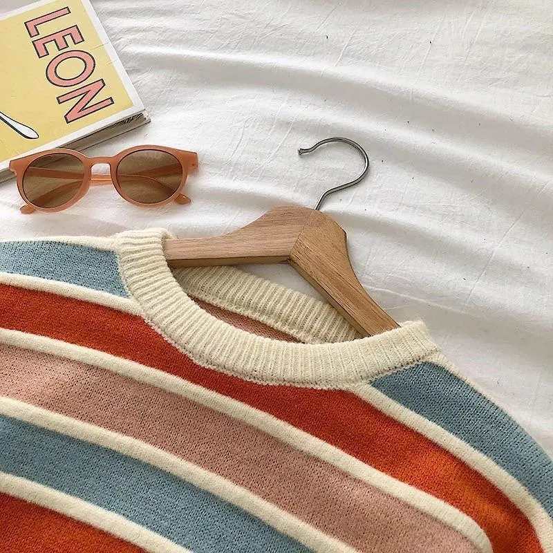 Barker Striped Sweatshirt