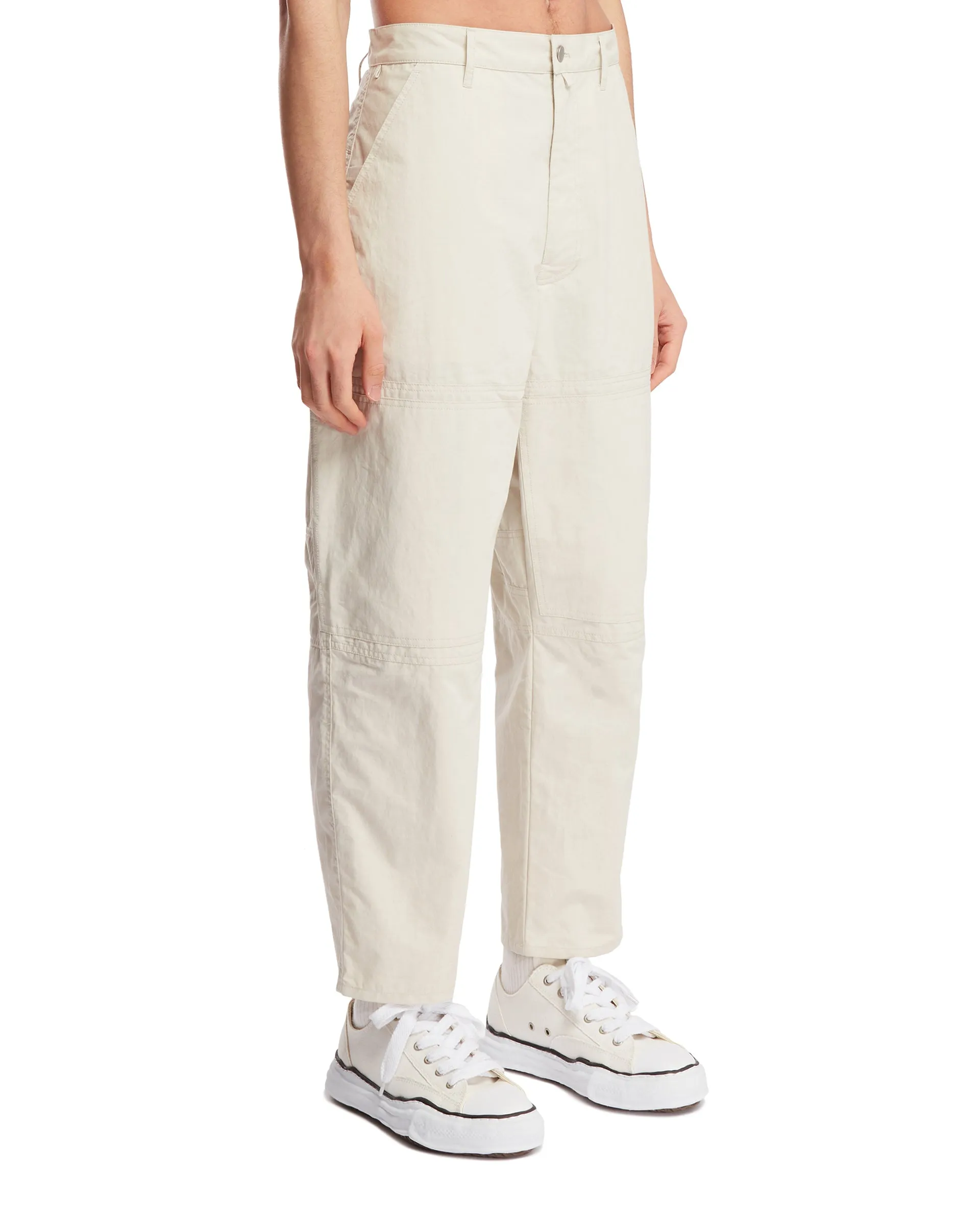 Beige Utility Pants