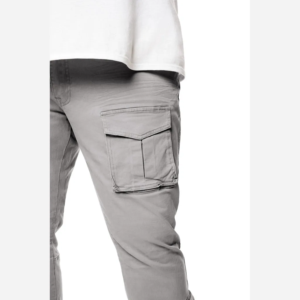 Big and Tall - 10 Pocket Twill Pants - Ultimate Grey