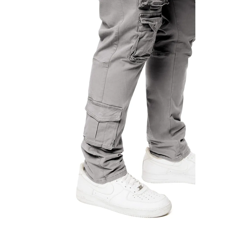 Big and Tall - 10 Pocket Twill Pants - Ultimate Grey