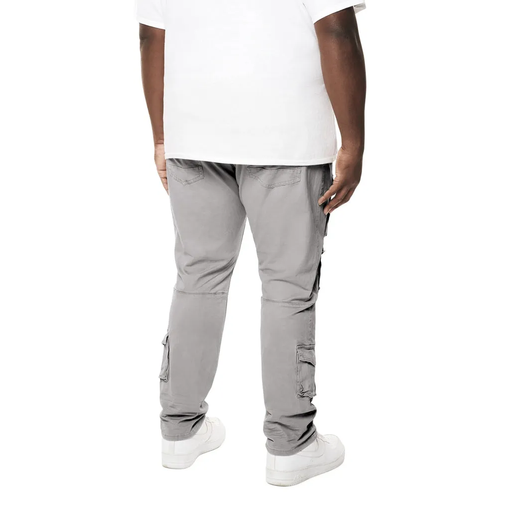 Big and Tall - 10 Pocket Twill Pants - Ultimate Grey