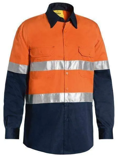 Bisley 3M Taped Cool Lightweight Hi Vis Shirt BS6696T