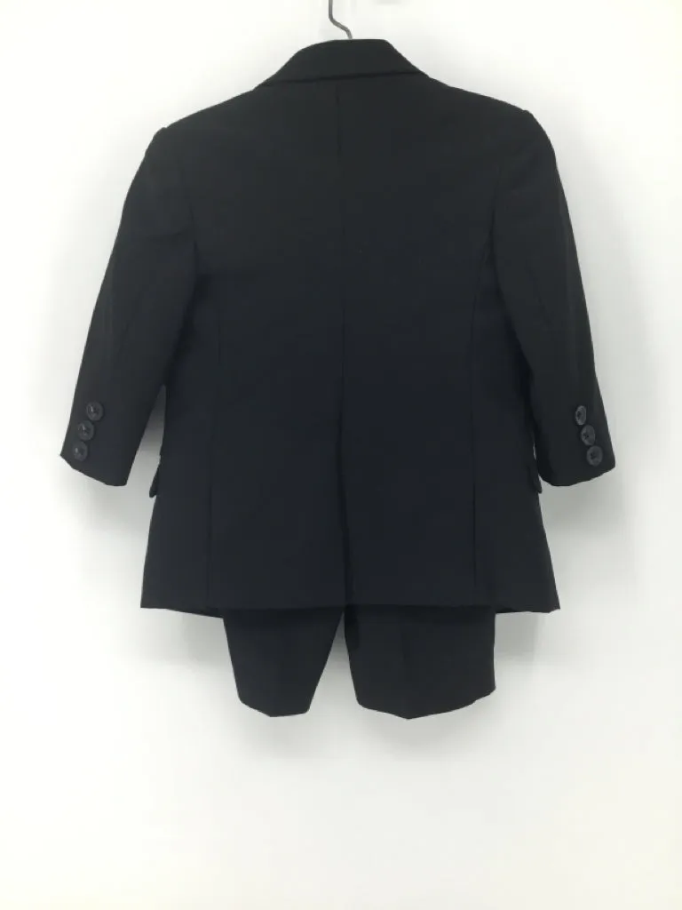 Black Bianco Child Size 2 Black Solid Suit - boys