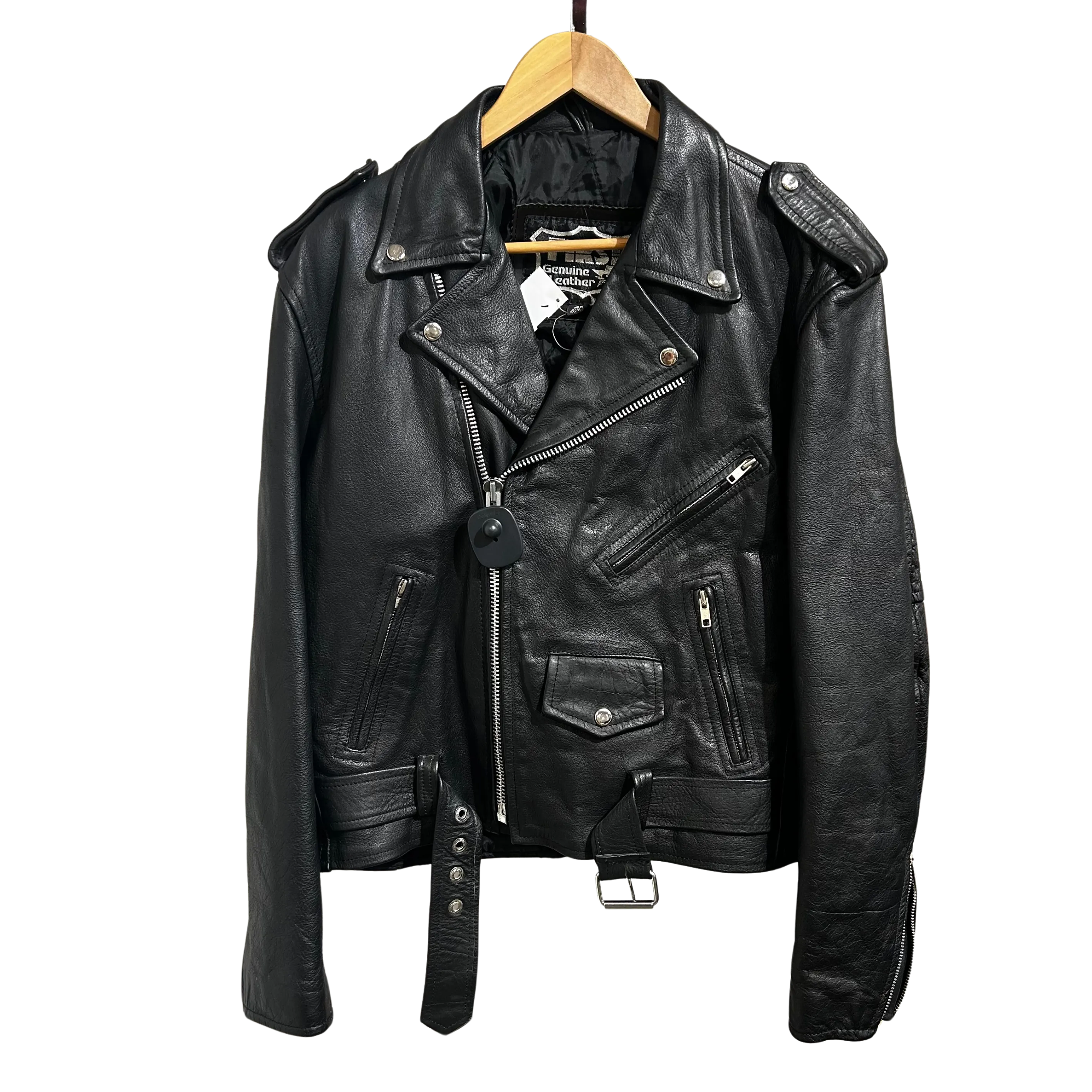 Black Genuine Leather Jacket