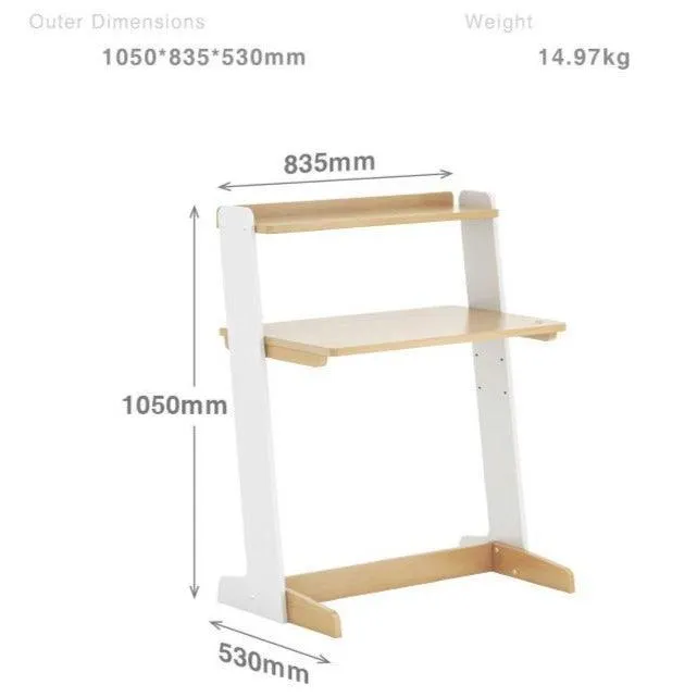 Boori Adjustable Oslo Study Table Desk - No Box