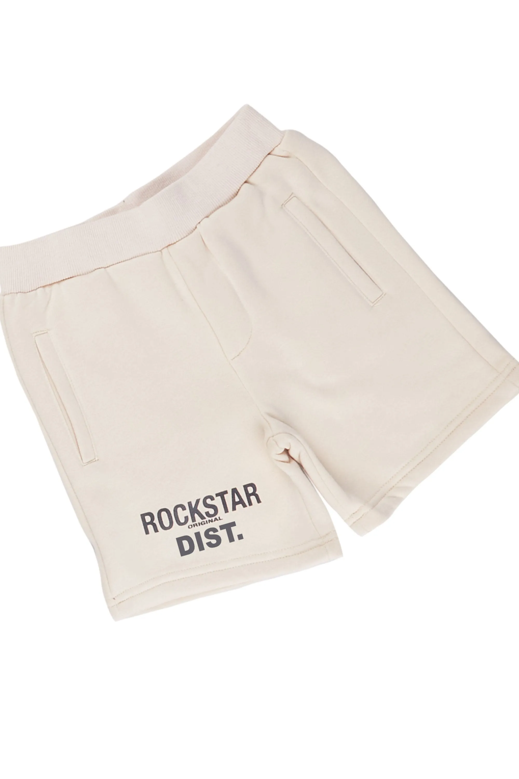 Boys Buck 2.0 Beige Short Set