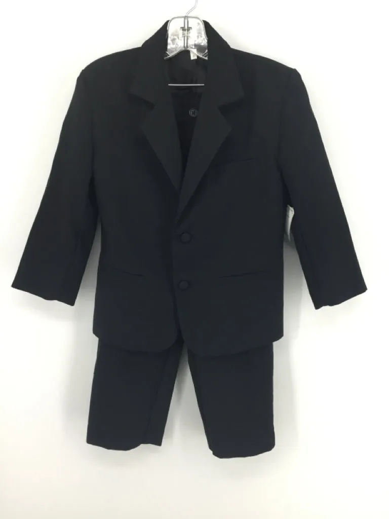 brandless Child Size 5 Black Solid Suit - boys