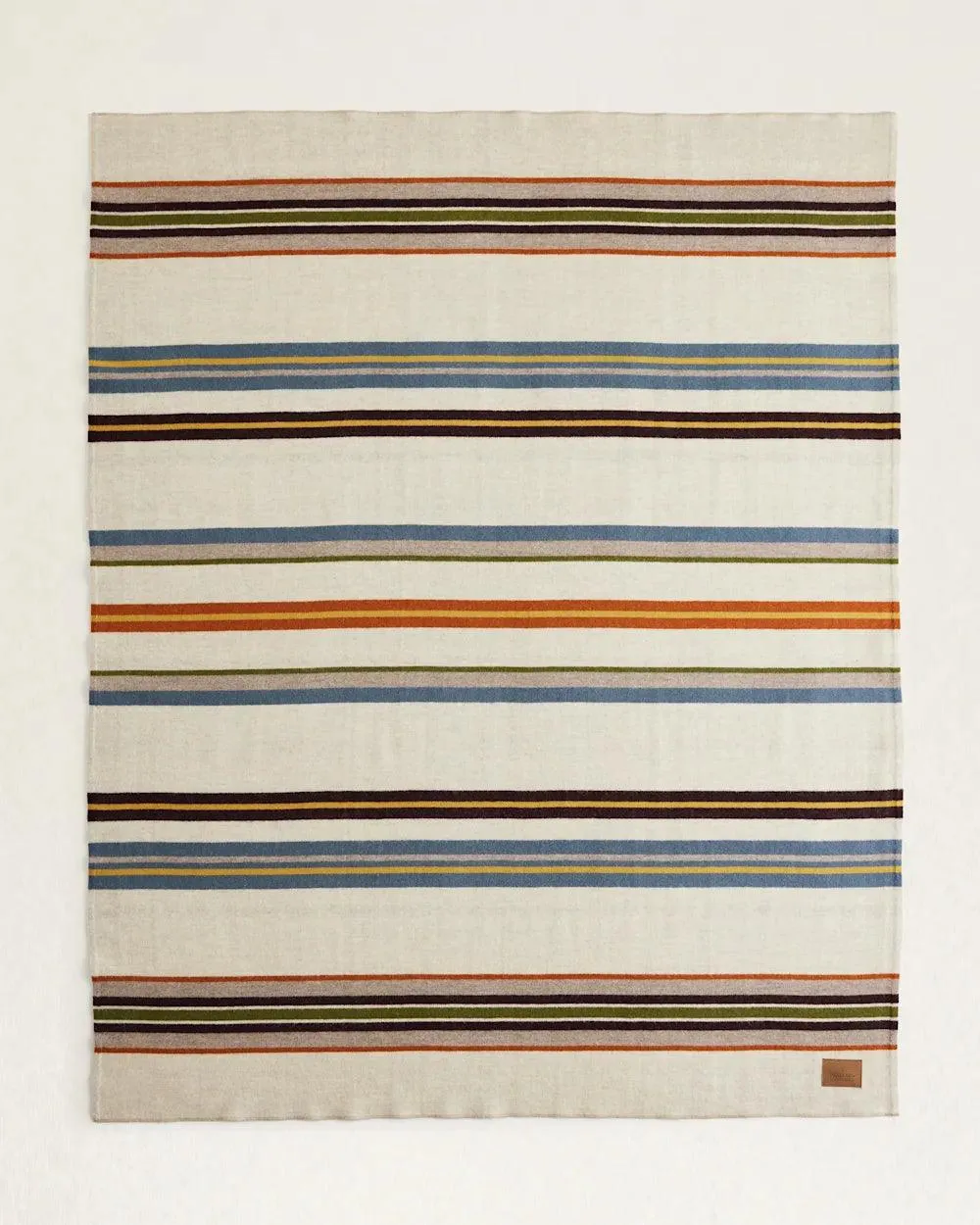 Bridger Stripe Wool Throw - 2 Colors