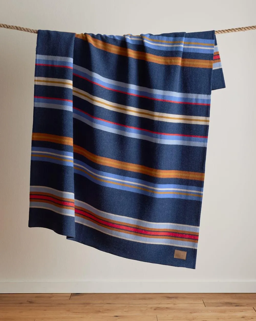 Bridger Stripe Wool Throw - 2 Colors