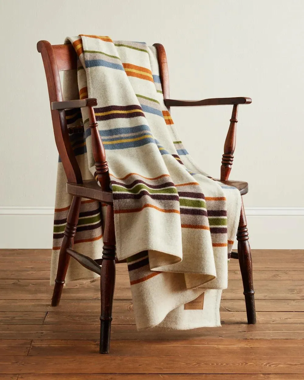 Bridger Stripe Wool Throw - 2 Colors