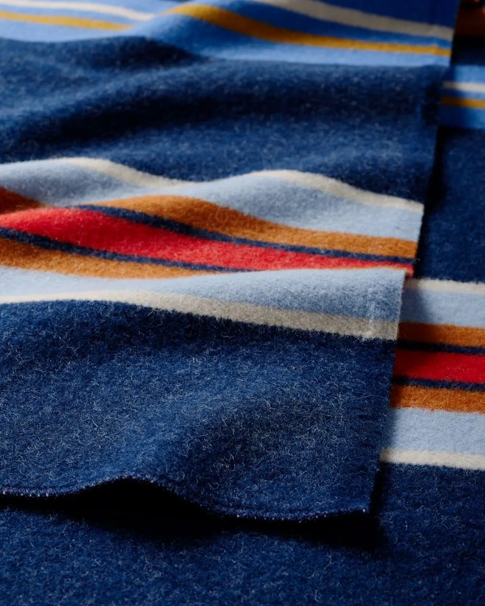 Bridger Stripe Wool Throw - 2 Colors