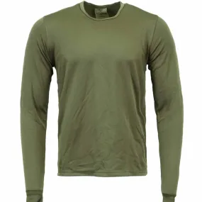 British Army Green Fleece Base Layer Men’s Thermal Top