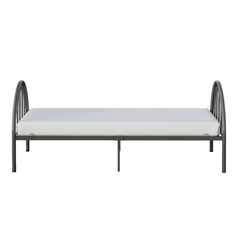 Brooklyn Metal Twin Bed - Earl Gray