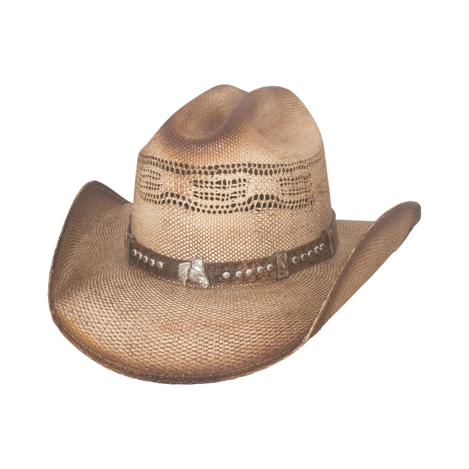 Bullhide Wheel Horse Straw Hat Style 2931