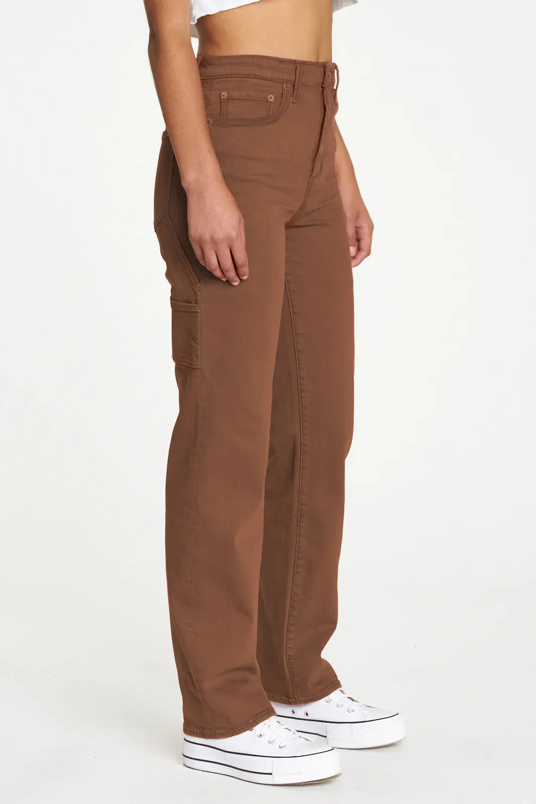 Caramel Sundaze High Rise Utility Straight