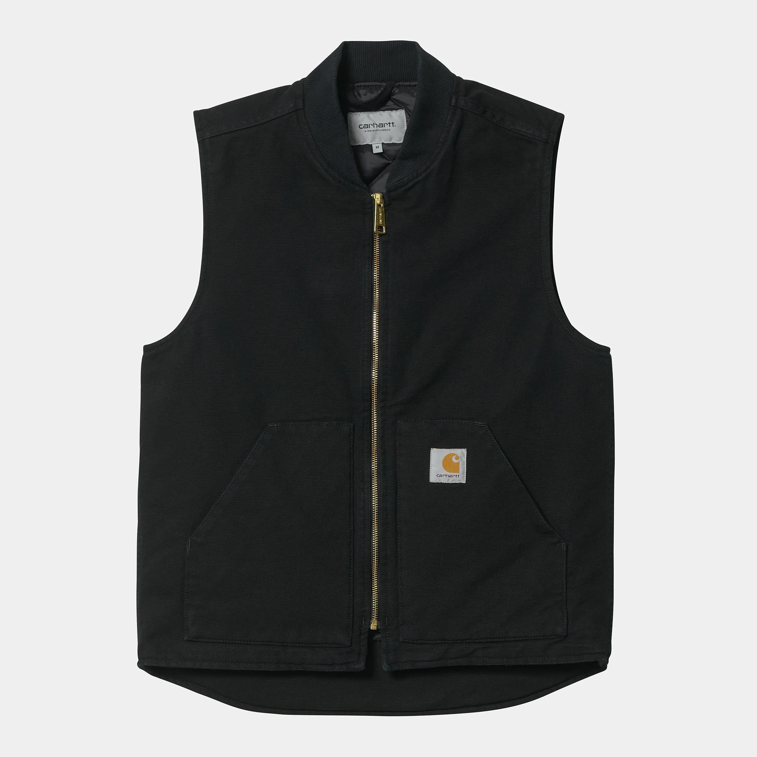 Carhartt WIP - Canvas Vest Jacket - Black (Rinsed)