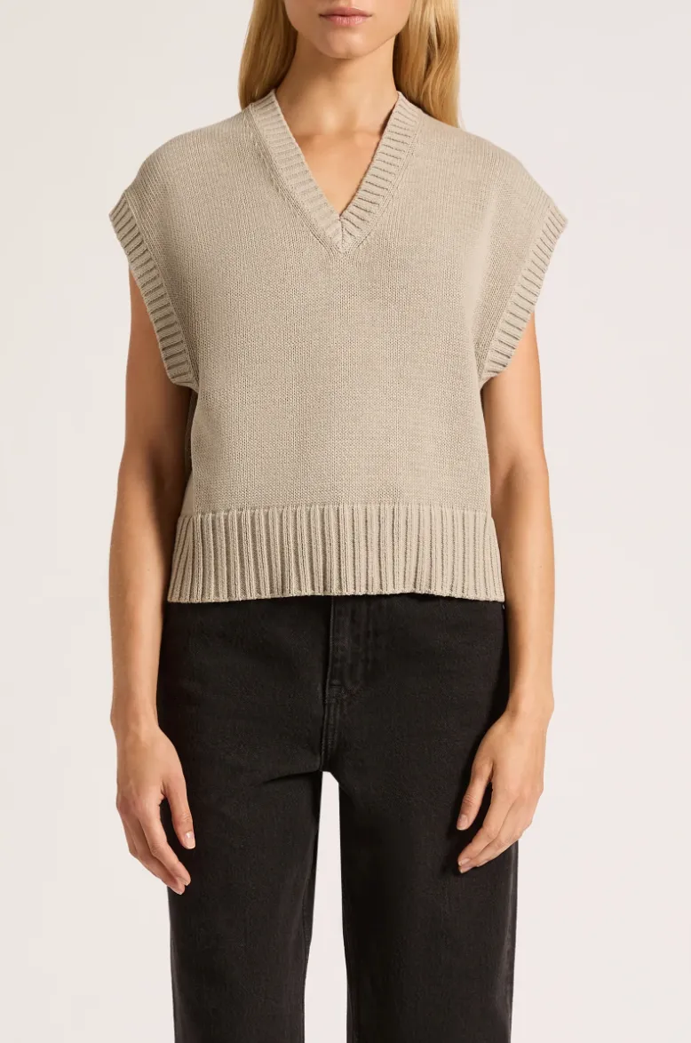 Cayo Knit Vest Pumice