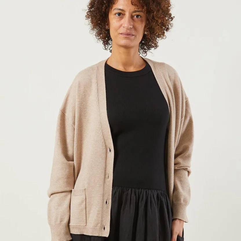 Chalk - Edith Cardigan Beige