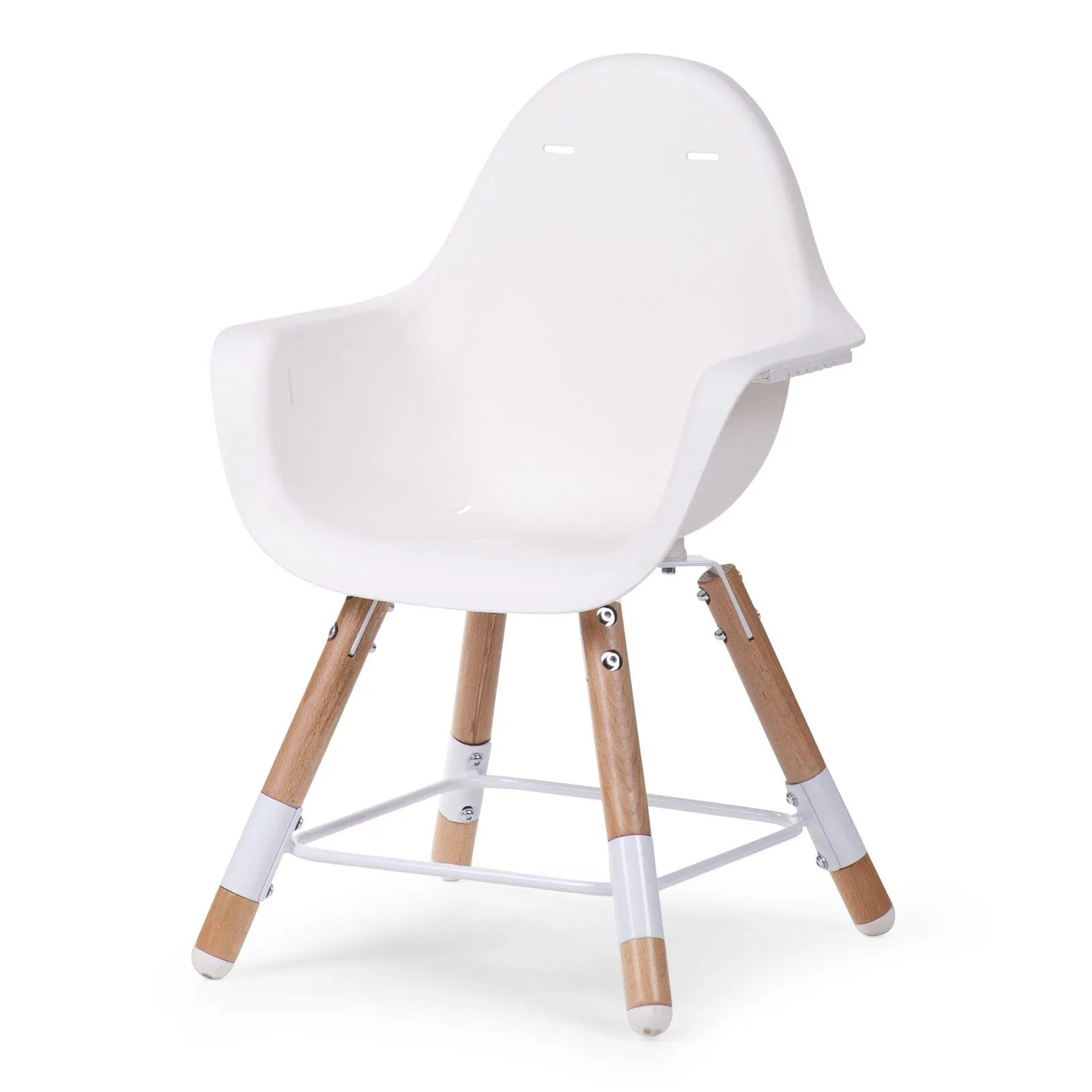 Childhome Evolu 2 Highchair - Natural/White