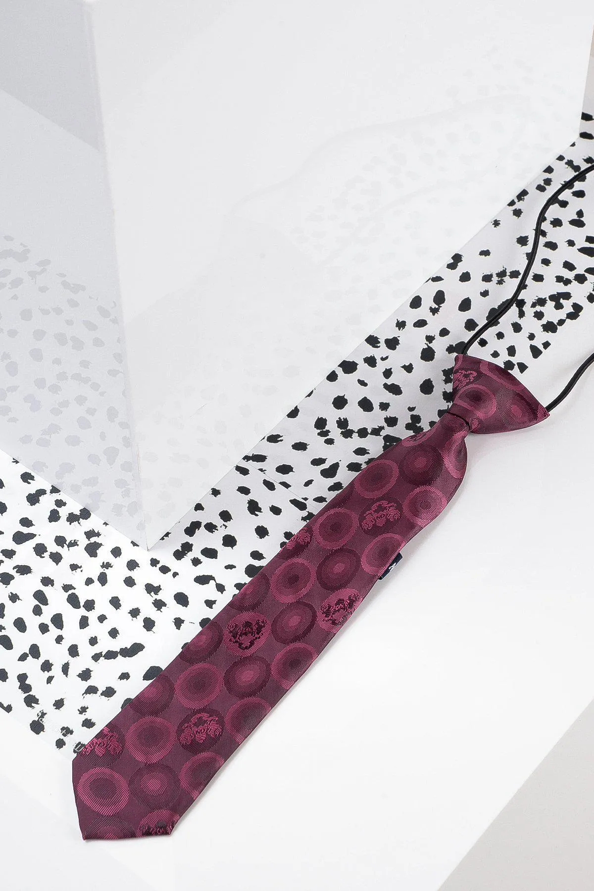 Children's Berry Bubble Circle Print Tie